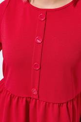 LIMITED COLLECTION Plus Size Red Peplum Top | Yours Clothing 4