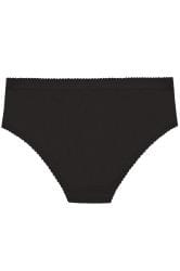 Buy Black Extra High Leg Microfibre Knickers 5 Pack from Next