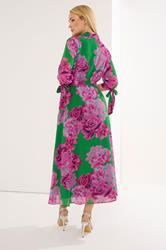STAR Green Floral Shirt Dress | StarByJM 2