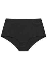 YOURSET 5 PACK Plus Size Black Ditsy Butterfly High Waisted Full Briefs | Yours Clothing 8