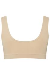 YOURSET 2 PACK Plus Size Black & Nude Seamless Non-Padded Non-Wired Bras | Yours Clothing 8