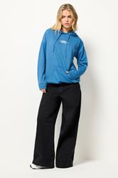PixieGirl Petite Women's Blue Back Graphic Hoodie | PixieGirl 1
