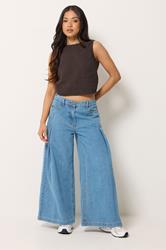 PixieGirl Petite Women's Chocolate Brown Cotton Cheesecloth Top | PixieGirl 1