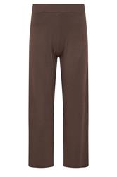 PixieGirl Pantalon large marron chocolat petite taille 