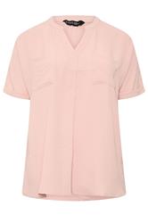 EVANS Plus Size 2 Pack Brown And Pink Utility Shirts | Evans 7