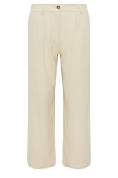 PixieGirl Petite Pantalon large marron naturel