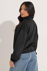 PixieGirl Petite Women's Black Funnel Neck Jacket | PixieGirl 4