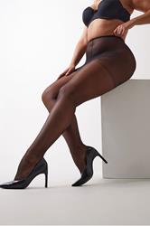 YOURSET 2 PACK Black Luxury 15 Denier Sheer Tights | Yours Clothing 1