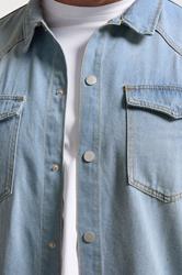 BadRhino Big & Tall Light Blue Denim Shirt | BadRhino 5