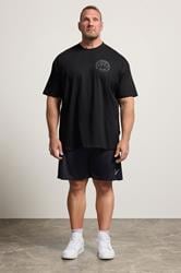 IronRhino Big & Tall Black Weight Plate T-Shirt | BadRhino 1