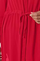 M&Co Red Tunic Shirt Dress | M&Co 4