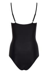 LTS Tall Women's Black Strappy Swimsuit | Long Tall Sally