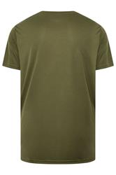 IronRhino Big & Tall Olive Green Performance T-Shirt | BadRhino 6