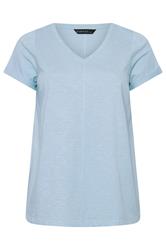 EVANS ESSENTIAL 4 Pack Pink & Blue T-Shirts | Evans 12