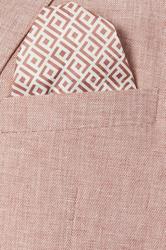 BadRhino Tailoring Big & Tall Rust Orange Linen Blazer | BadRhino 8