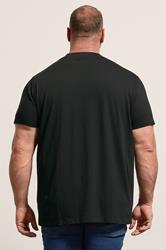BadRhino Big & Tall Black Deadpool Graphic T-Shirt | BadRhino 2