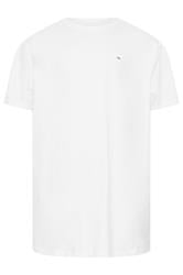 BadRhino Big & Tall wit T-shirt van zware kwaliteit