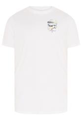 BadRhino Big & Tall White Volkswagen Graphic T-Shirt