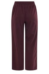 M&Co Berry Purple Pintuck Trousers | M&Co 6