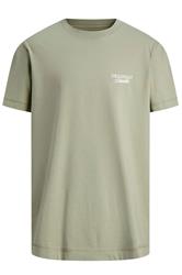 JACK & JONES Big & Tall Seagrass Green Studio Graphic T-Shirt