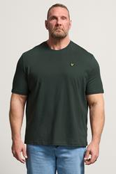 LYLE & SCOTT Big & Tall Gunmetal Grey Core T-Shirt | BadRhino 3