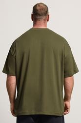 IronRhino Big & Tall Olive Green 'Rest Day' T-Shirt | BadRhino 2