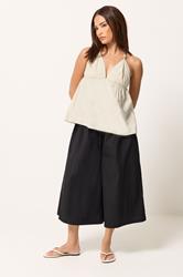 PixieGirl Petite Women's Ivory White Beaded Halterneck Top | PixieGirl 2