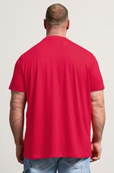 BadRhino Big & Tall Red England Crest T-Shirt | BadRhino 2