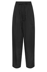 LTS Tall Women's Black Cotton Barrel Trousers | Long Tall Sally 5