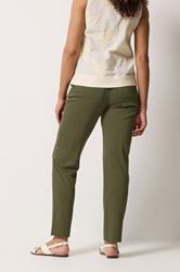 M&Co Khaki Green Ponte Tailored Trousers | M&Co 2