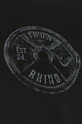 IronRhino Big & Tall Black Weight Plate T-Shirt | BadRhino 8