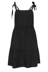 YOURS Curve Black Linen Smock Dress