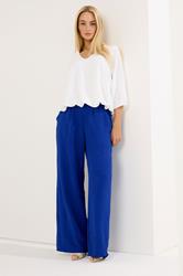 STAR White Bubble Hem Top  | StarByJM 1