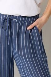 M&Co Blue Stripe Culottes | M&Co 4