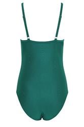 M&Co Green Crossover Super Sculpt Swimsuit | M&Co 7