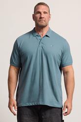 BadRhino Big & Tall Blue Mirage Core Polo Shirt | BadRhino 3