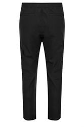 BadRhino Big & Tall Black Linen Formal Trousers | BadRhino 7