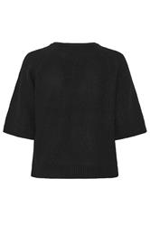 YOURS Plus Size Black Knitted Top | Yours Clothing 7
