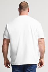 BadRhino Big & Tall White Relaxed T-Shirt | BadRhino 2