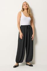 LTS Tall Women's Black Balloon Trousers | Long Tall Sally 3