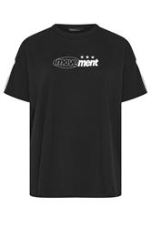 YOURS ACTIVE Plus Size Black 'Movement' T-Shirt | Yours Clothing 7