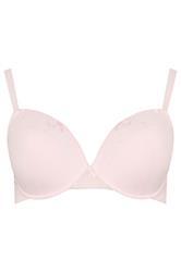 YOURSET 2 PACK Plus Size Pink & Grey Padded Underwired Bras | Yours Clothing 9