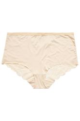 5 PACK Curve White Cotton High Waisted Full Briefs