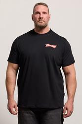 BadRhino Big & Tall Black Beer Graphic T-Shirt | BadRhino 3
