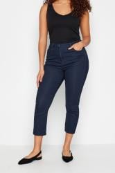 M&Co Indigo Blue Cropped Jeans | M&Co 3