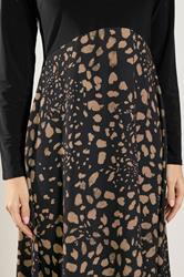 M&Co Black Abstract Print 2 In 1 Maxi Dress | M&Co 4