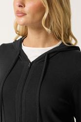 M&Co Black Knitted Hoodie | M&Co 4