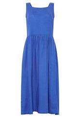 M&Co Blue Linen Midi Dress | M&Co 6