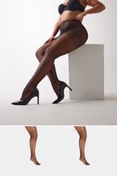 YOURSET 2 PACK Black Luxury 15 Denier Sheer Tights