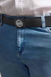 BadRhino Big & Tall Black Ribbed Webbing Belt | BadRhino 3